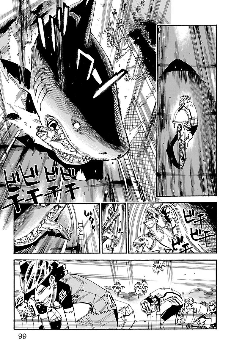 Yowamushi Pedal Chapter 430 page 7 - Chapter 430: Land shark
