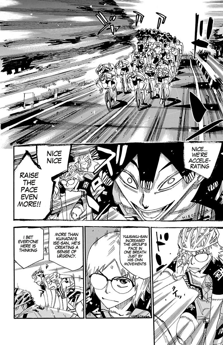 Yowamushi Pedal Chapter 430 page 8 - Chapter 430: Land shark