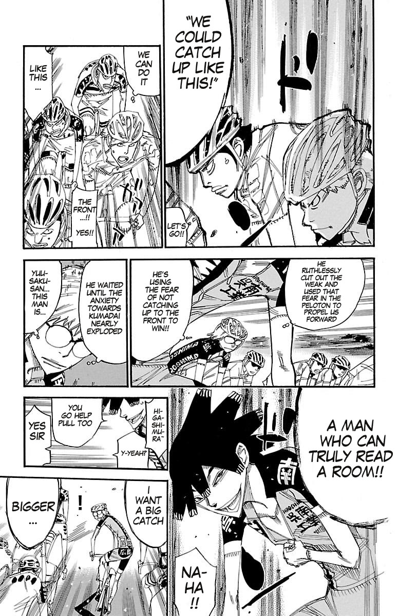 Yowamushi Pedal Chapter 430 page 9 - Chapter 430: Land shark