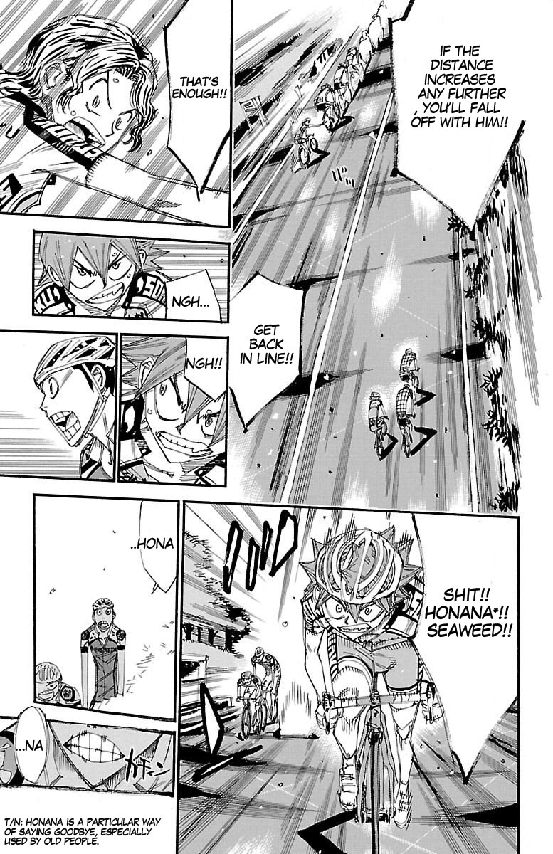 Yowamushi Pedal Chapter 431 page 12 - Chapter 431: The fallen two