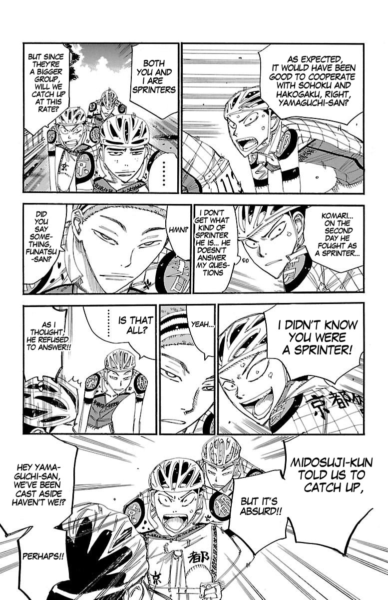 Yowamushi Pedal Chapter 431 page 16 - Chapter 431: The fallen two