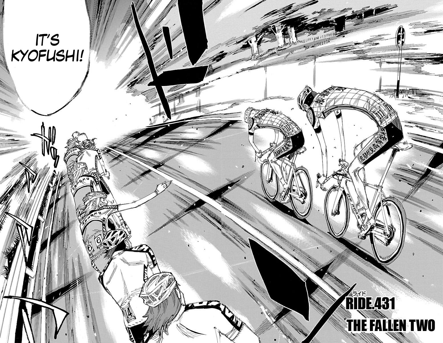 Yowamushi Pedal Chapter 431 page 4 - Chapter 431: The fallen two