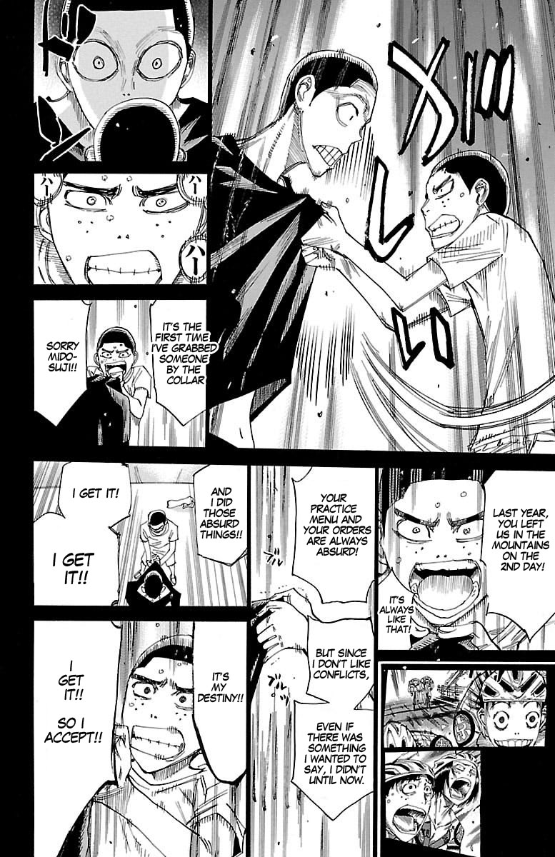 Yowamushi Pedal Chapter 432 page 15 - Chapter 432: Haircut