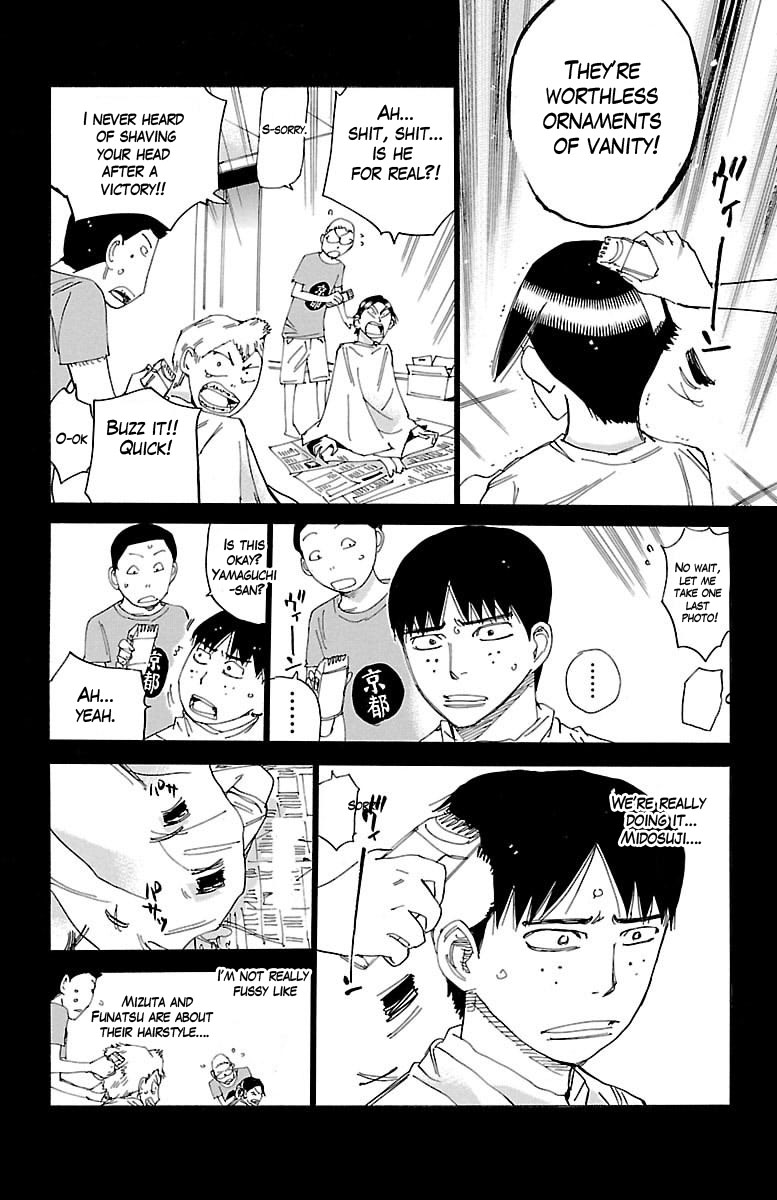 Yowamushi Pedal Chapter 432 page 5 - Chapter 432: Haircut