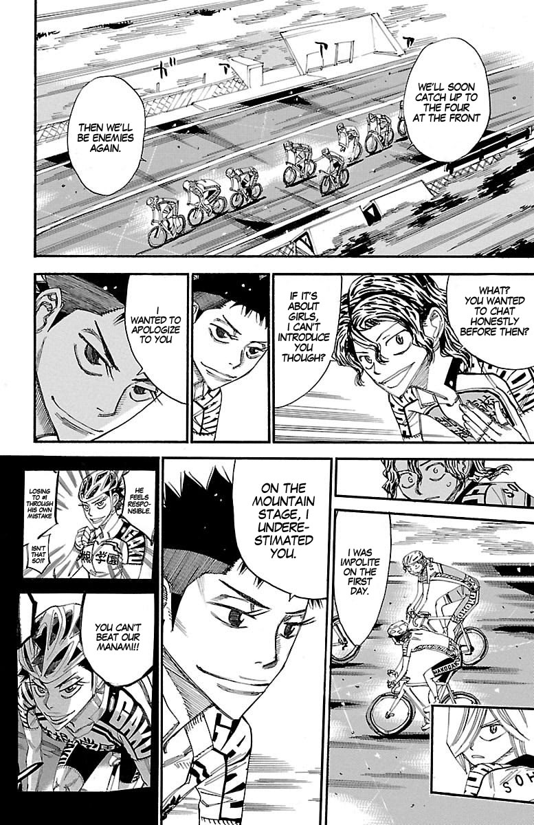 Yowamushi Pedal Chapter 433 page 13 - Chapter 433: Mountain cherry blossoms