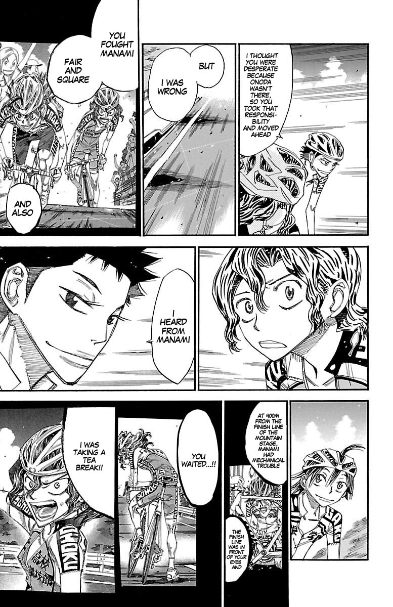 Yowamushi Pedal Chapter 433 page 14 - Chapter 433: Mountain cherry blossoms