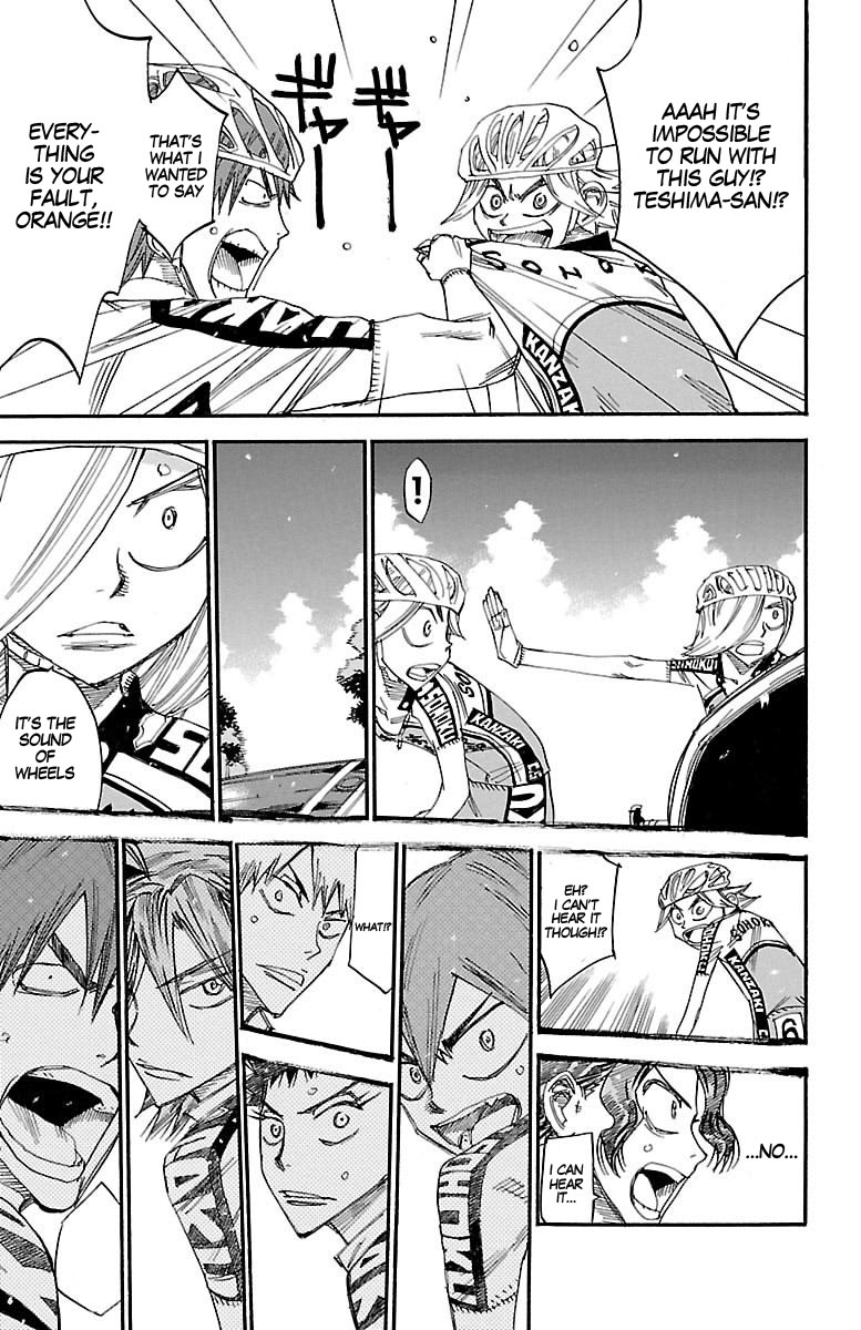 Yowamushi Pedal Chapter 433 page 16 - Chapter 433: Mountain cherry blossoms