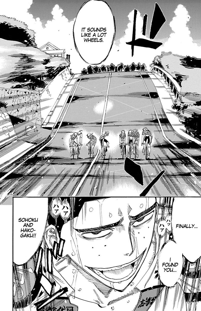 Yowamushi Pedal Chapter 433 page 17 - Chapter 433: Mountain cherry blossoms