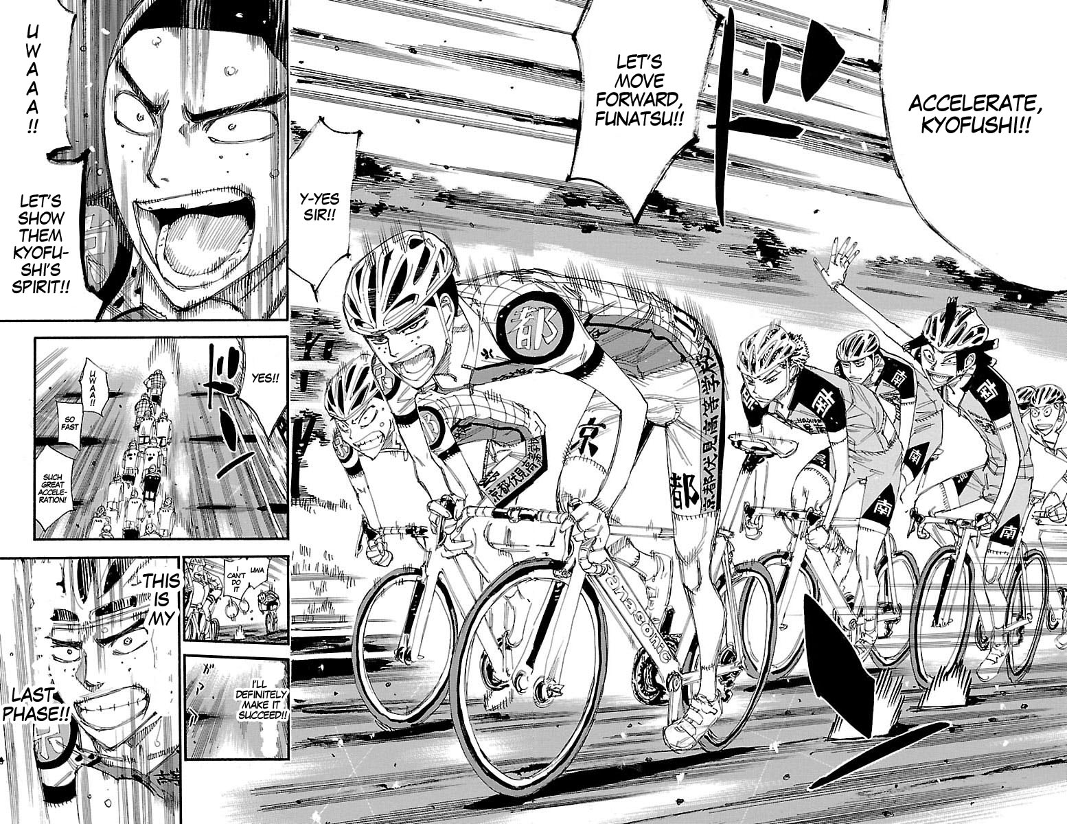 Yowamushi Pedal Chapter 433 page 8 - Chapter 433: Mountain cherry blossoms