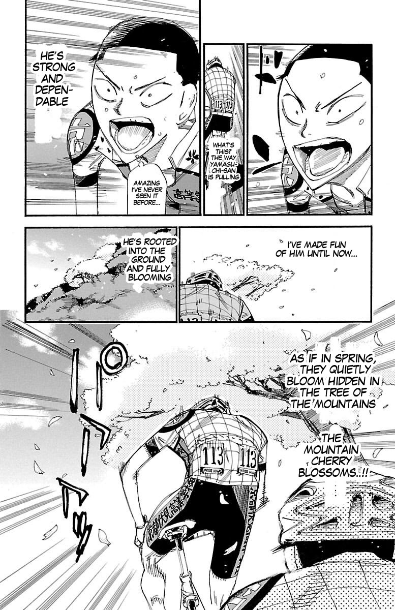 Yowamushi Pedal Chapter 433 page 9 - Chapter 433: Mountain cherry blossoms