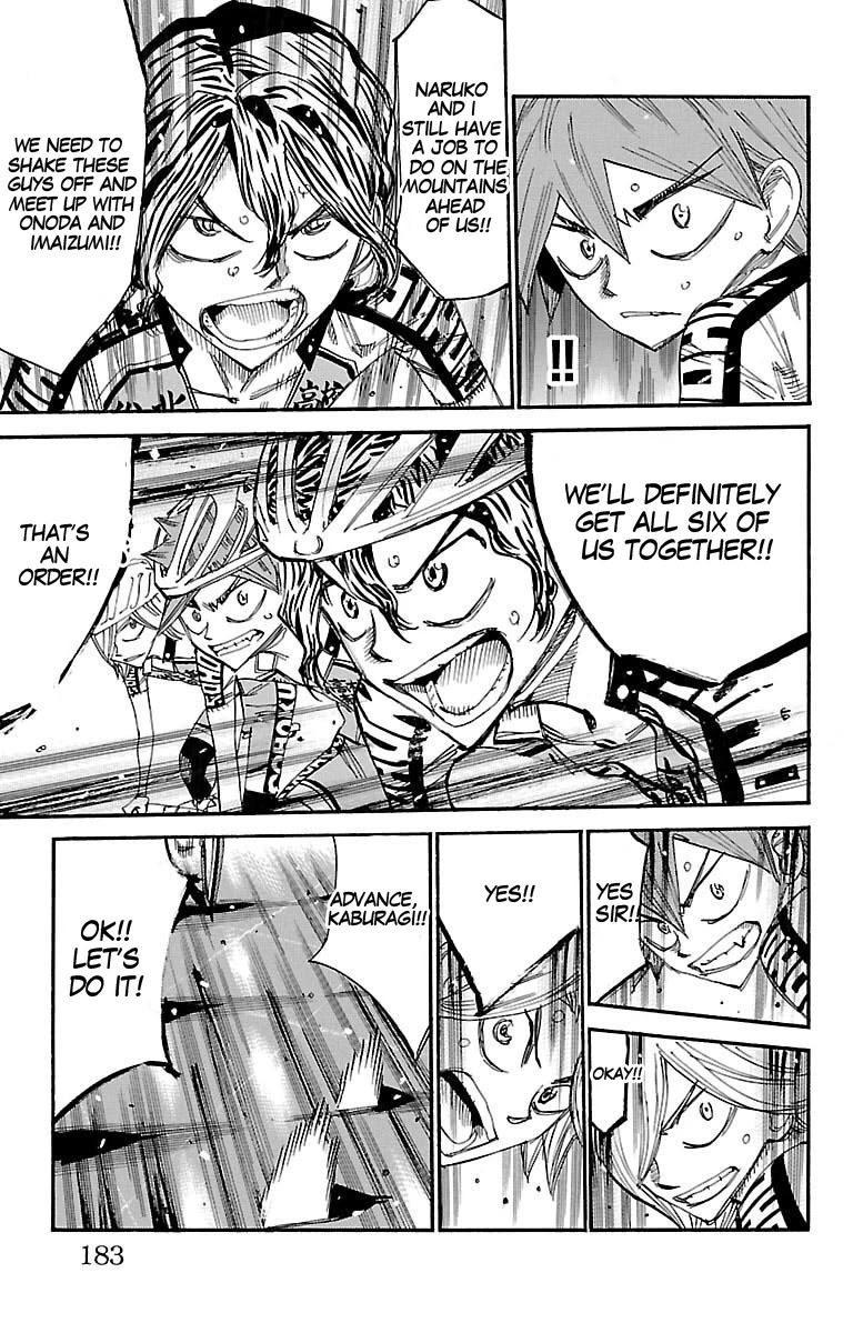 Yowamushi Pedal Chapter 434 page 11 - Chapter 434: Swallowed up!