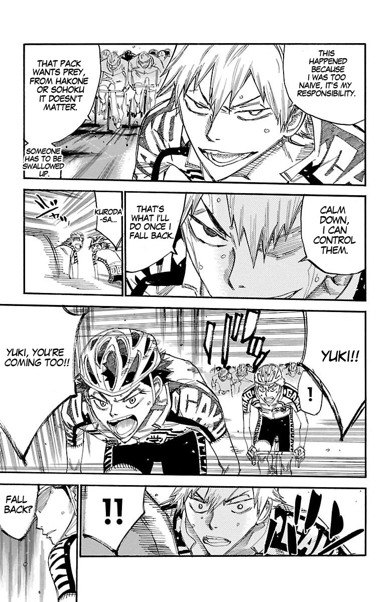 Yowamushi Pedal Chapter 434 page 13 - Chapter 434: Swallowed up!