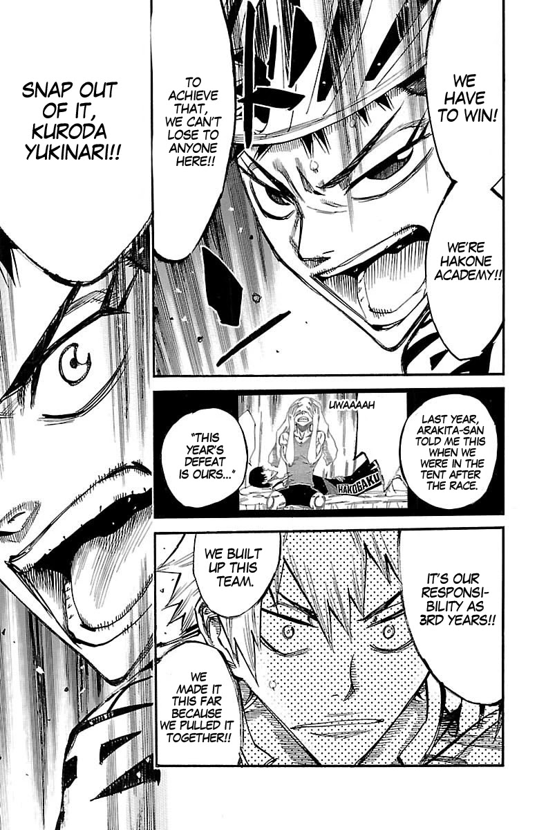 Yowamushi Pedal Chapter 434 page 15 - Chapter 434: Swallowed up!