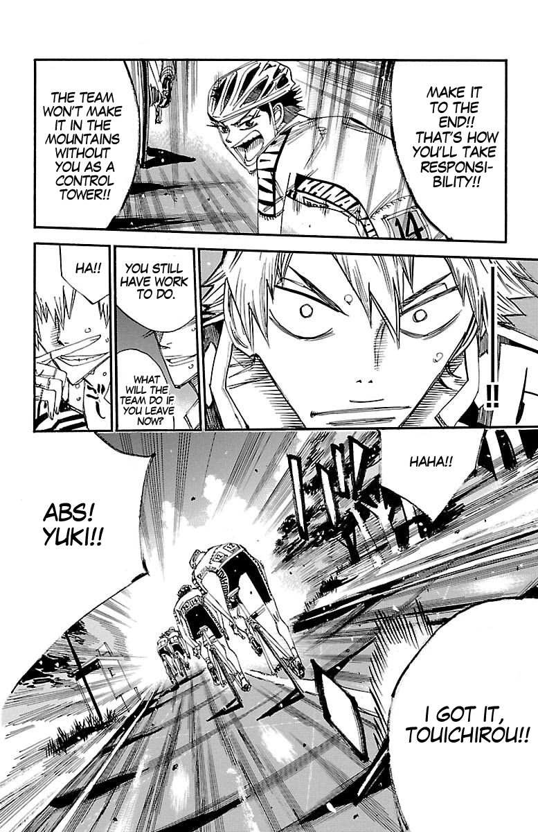 Yowamushi Pedal Chapter 434 page 16 - Chapter 434: Swallowed up!