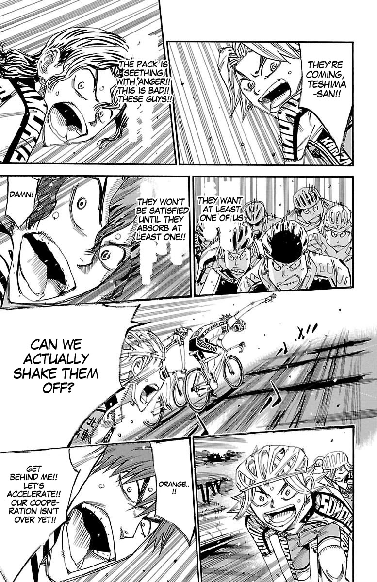 Yowamushi Pedal Chapter 434 page 17 - Chapter 434: Swallowed up!