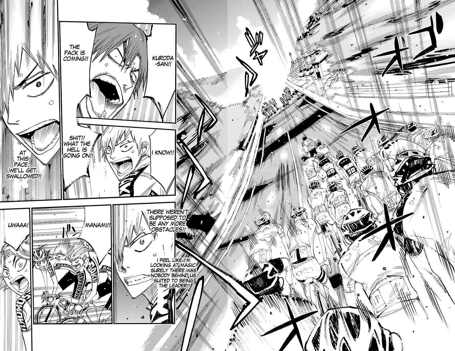 Yowamushi Pedal Chapter 434 page 9 - Chapter 434: Swallowed up!