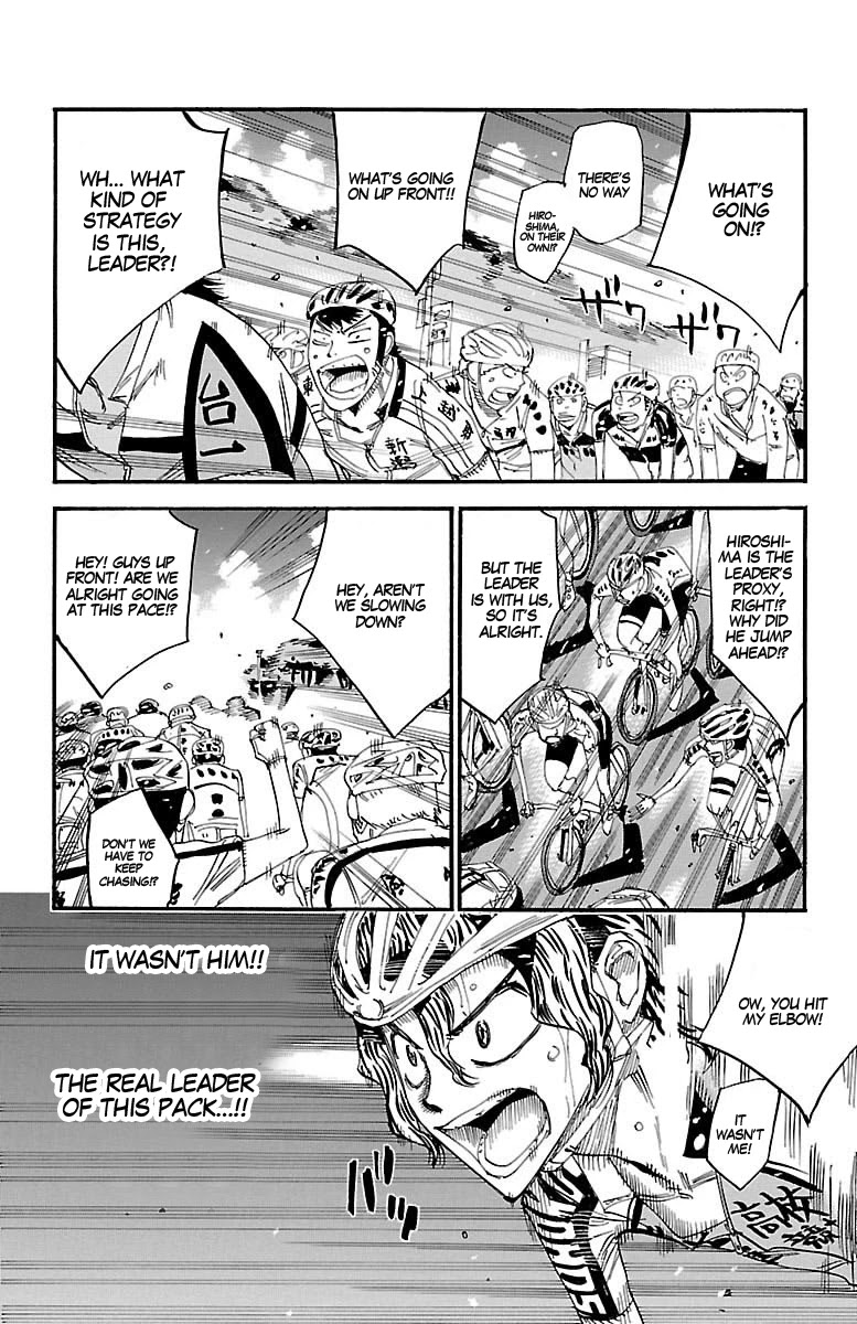 Yowamushi Pedal Chapter 435 page 10 - Chapter 435: The 8 person collapse