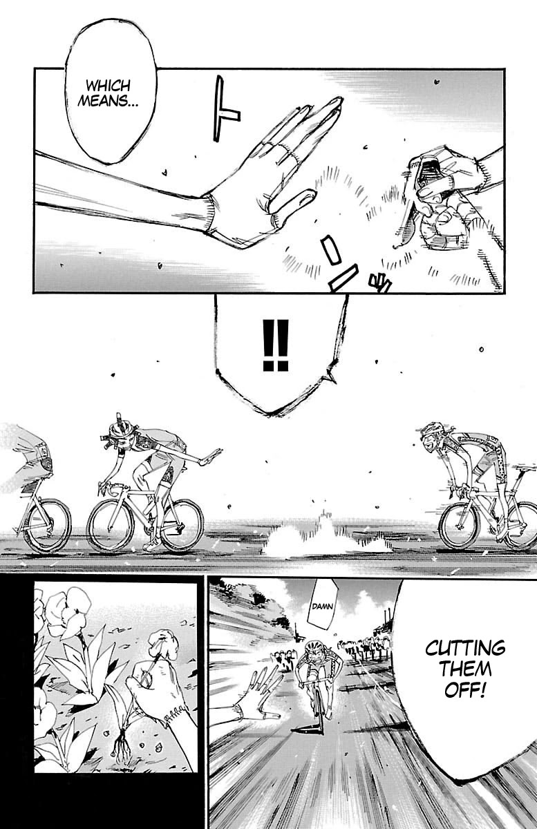 Yowamushi Pedal Chapter 435 page 18 - Chapter 435: The 8 person collapse