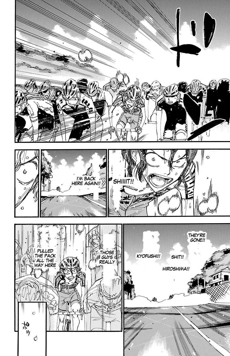 Yowamushi Pedal Chapter 435 page 20 - Chapter 435: The 8 person collapse