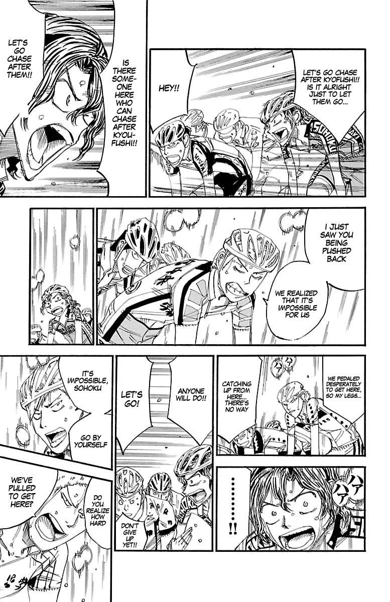 Yowamushi Pedal Chapter 435 page 21 - Chapter 435: The 8 person collapse