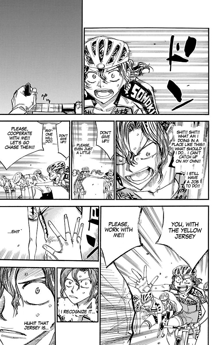 Yowamushi Pedal Chapter 435 page 23 - Chapter 435: The 8 person collapse