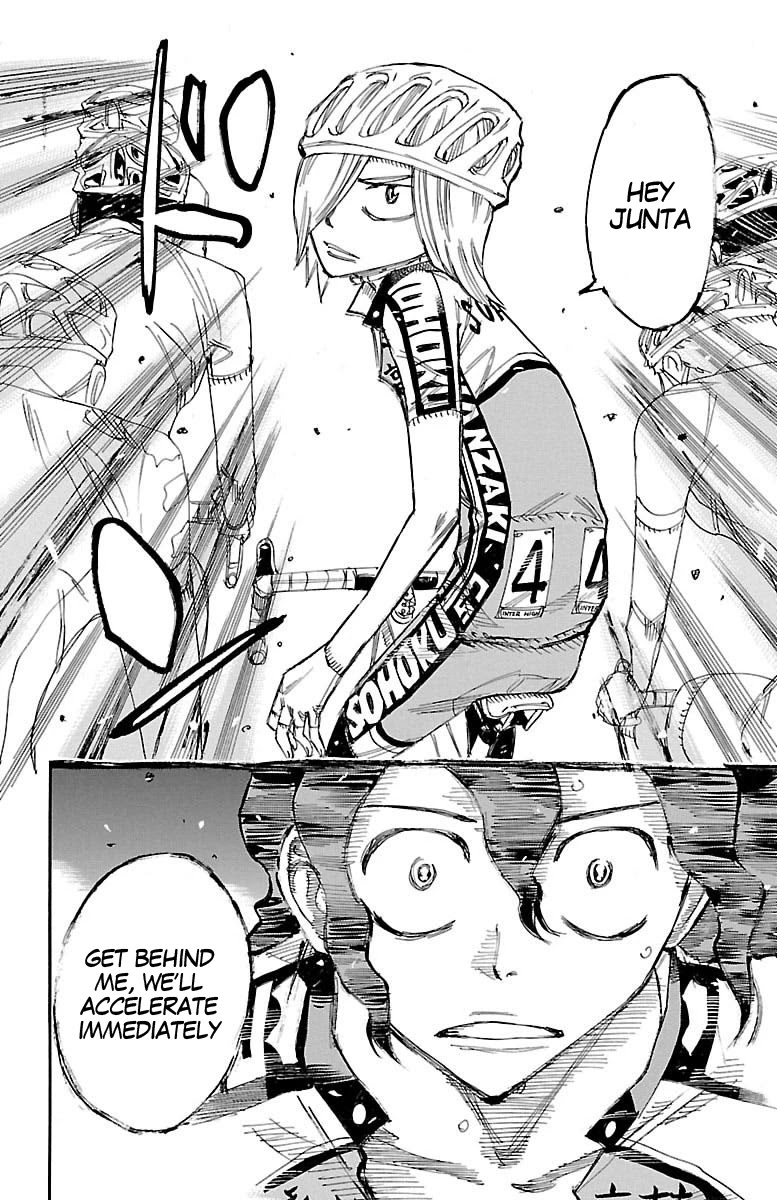 Yowamushi Pedal Chapter 435 page 24 - Chapter 435: The 8 person collapse