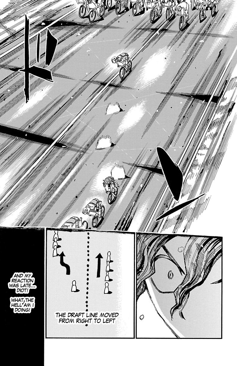 Yowamushi Pedal Chapter 435 page 3 - Chapter 435: The 8 person collapse