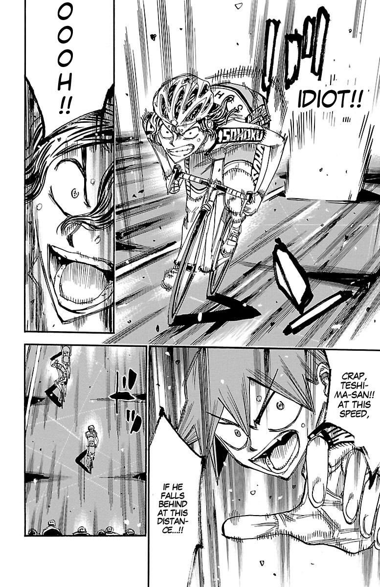 Yowamushi Pedal Chapter 435 page 4 - Chapter 435: The 8 person collapse