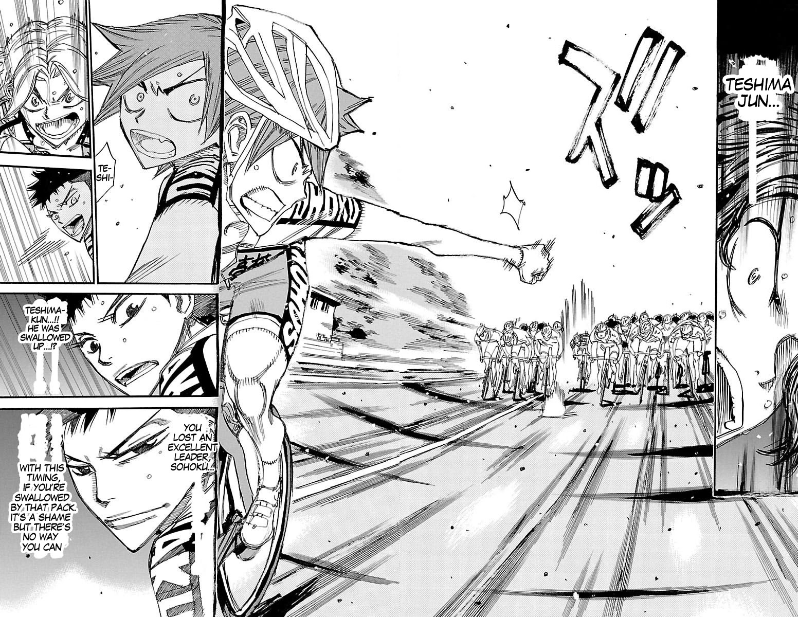 Yowamushi Pedal Chapter 435 page 6 - Chapter 435: The 8 person collapse