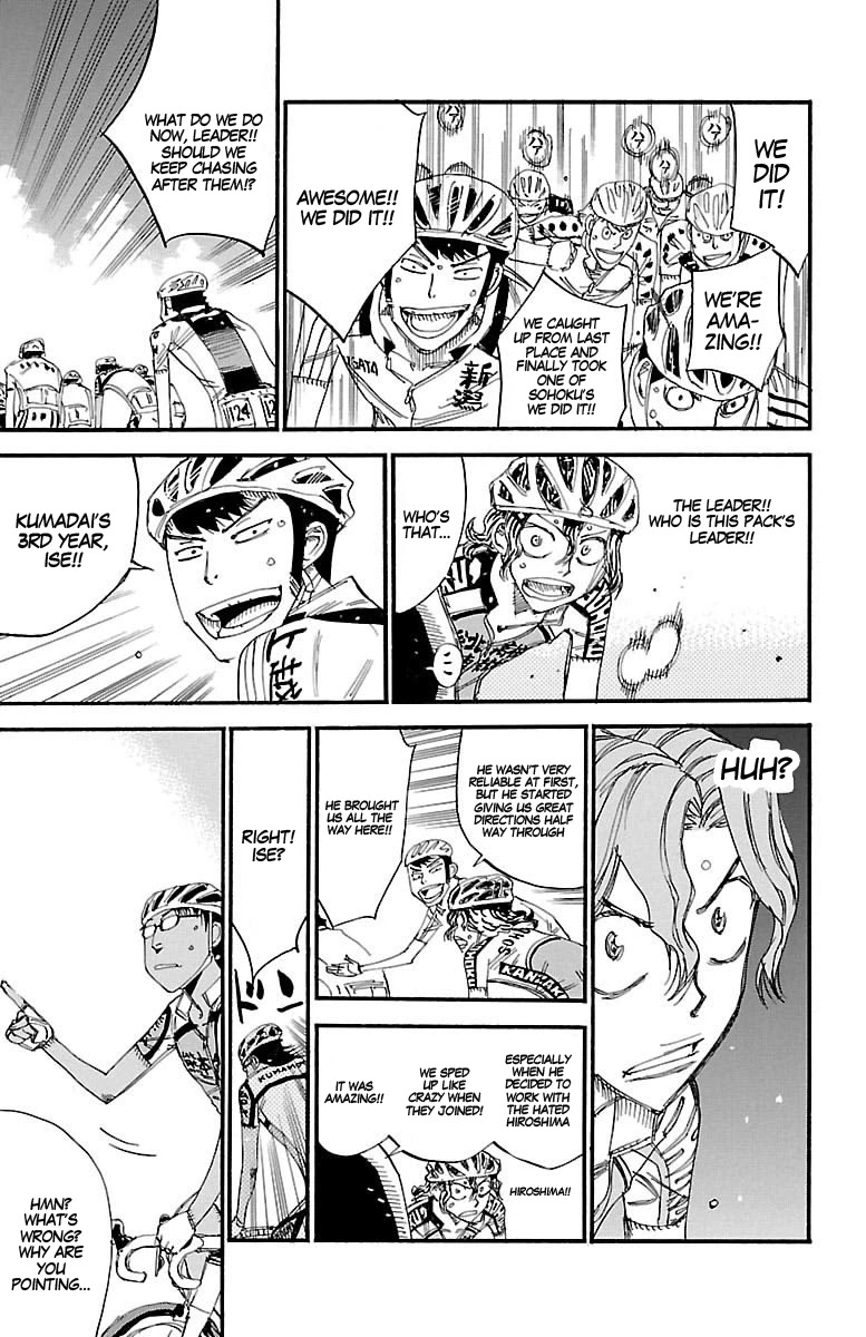 Yowamushi Pedal Chapter 435 page 8 - Chapter 435: The 8 person collapse