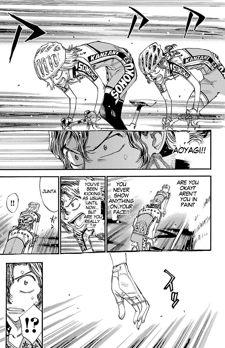 Yowamushi Pedal Chapter 436 page 14 - Chapter 436: the strength to move forward together