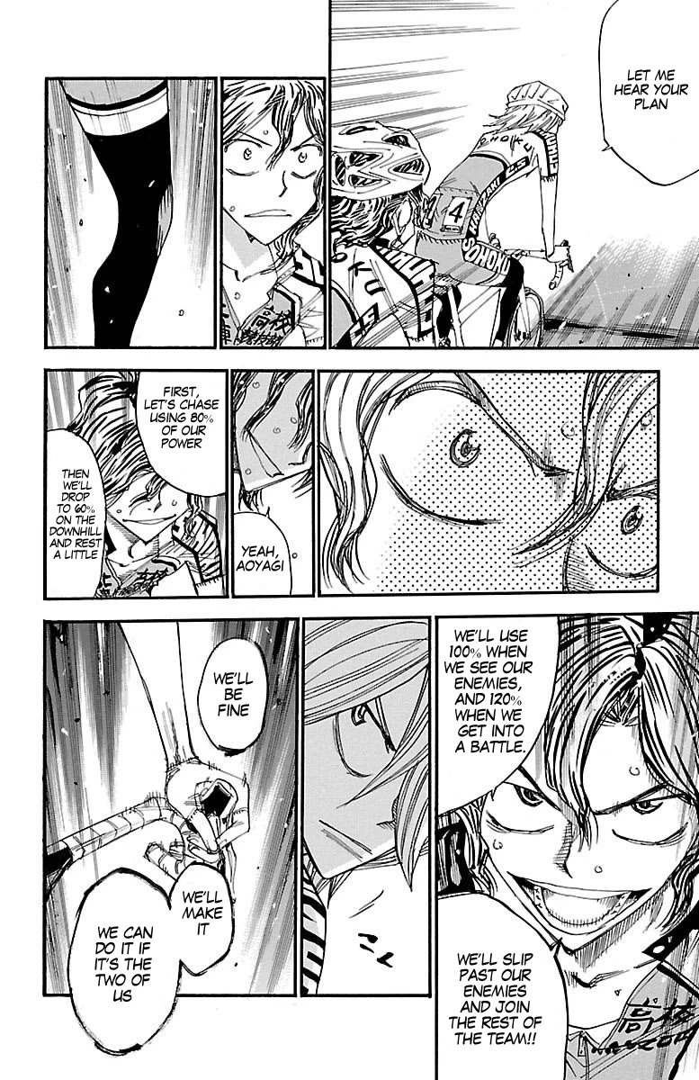 Yowamushi Pedal Chapter 436 page 18 - Chapter 436: the strength to move forward together