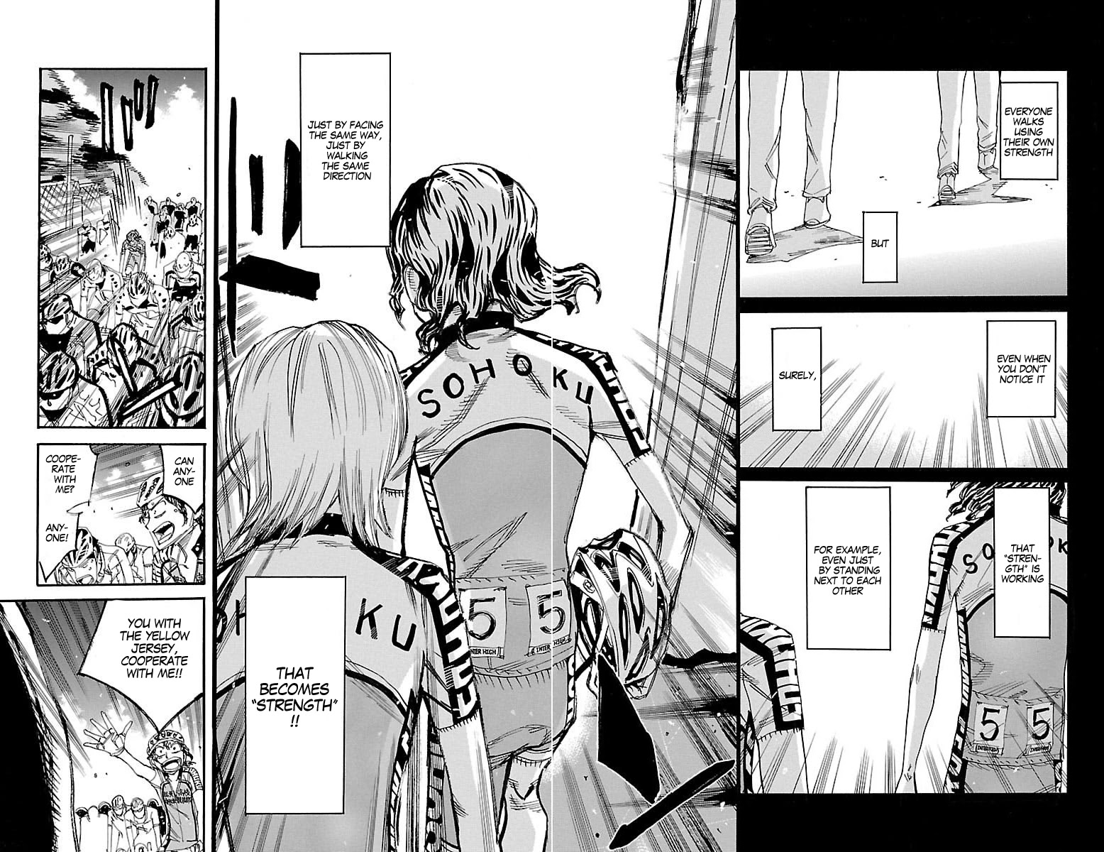 Yowamushi Pedal Chapter 436 page 4 - Chapter 436: the strength to move forward together