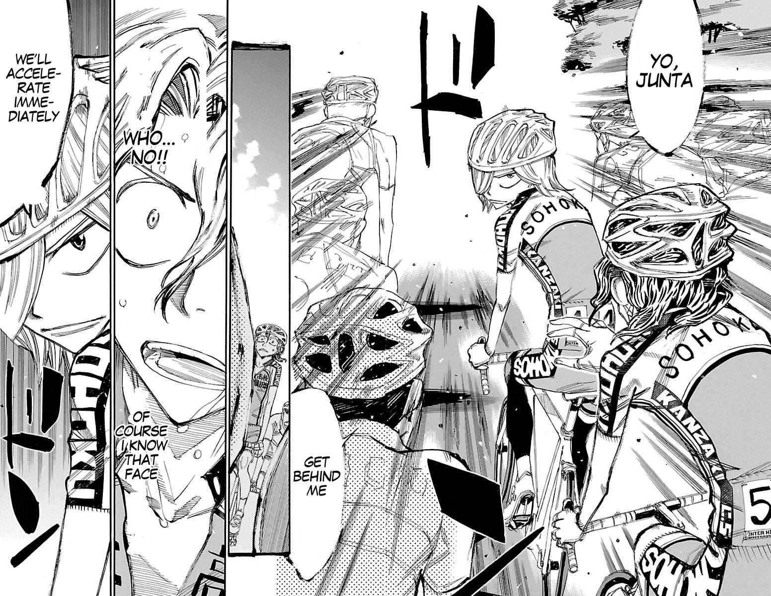 Yowamushi Pedal Chapter 436 page 5 - Chapter 436: the strength to move forward together
