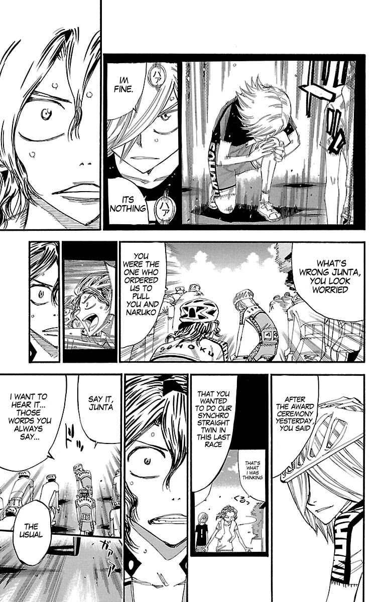 Yowamushi Pedal Chapter 436 page 9 - Chapter 436: the strength to move forward together