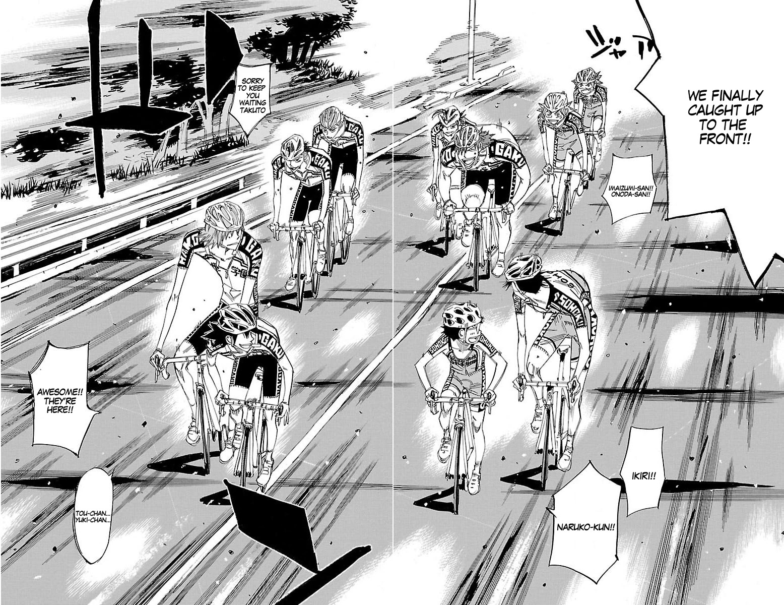Yowamushi Pedal Chapter 437 page 10 - Chapter 437: Team of two