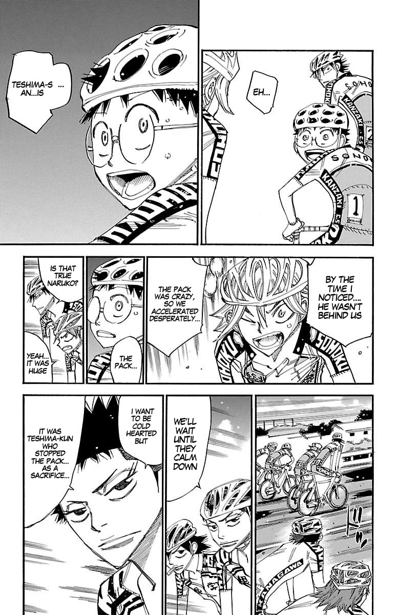 Yowamushi Pedal Chapter 437 page 12 - Chapter 437: Team of two