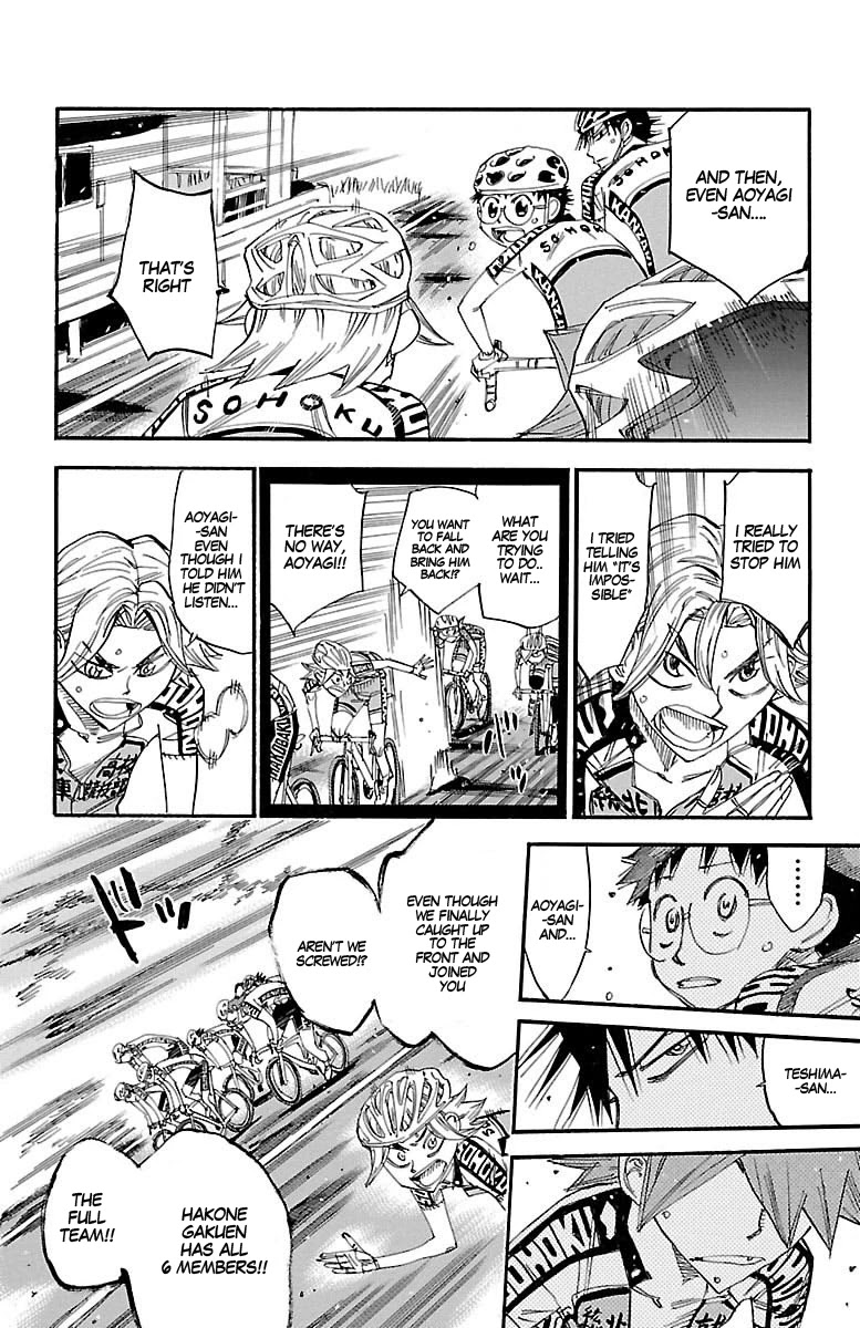 Yowamushi Pedal Chapter 437 page 13 - Chapter 437: Team of two