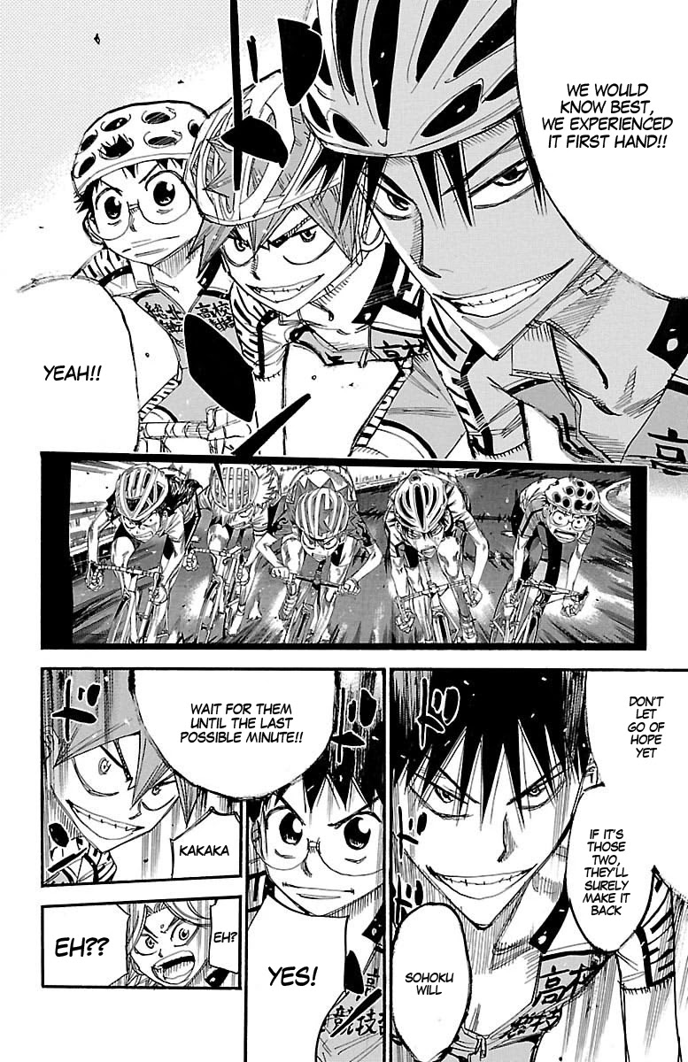 Yowamushi Pedal Chapter 437 page 15 - Chapter 437: Team of two