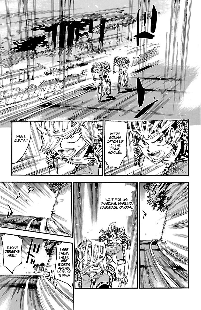 Yowamushi Pedal Chapter 437 page 16 - Chapter 437: Team of two