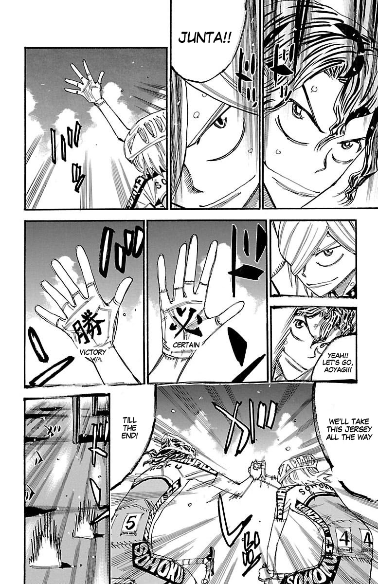Yowamushi Pedal Chapter 437 page 8 - Chapter 437: Team of two
