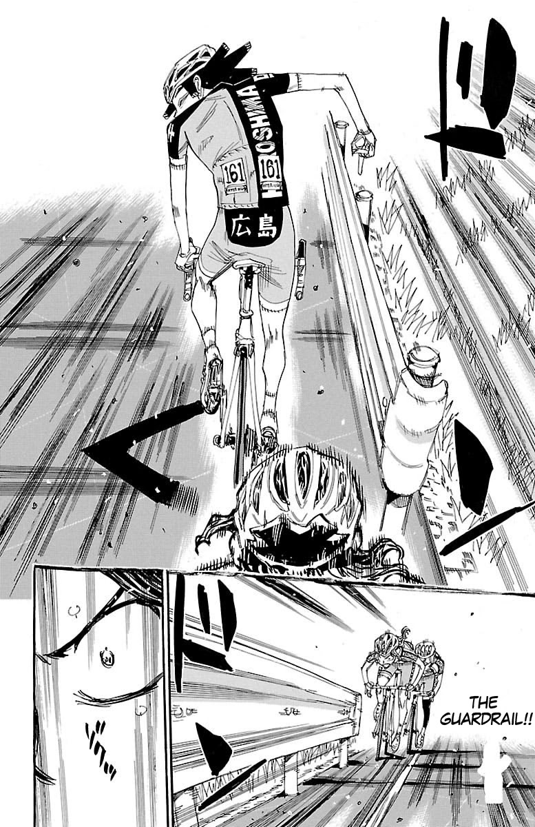 Yowamushi Pedal Chapter 438 page 10 - Chapter 438: Hiroshima's shark