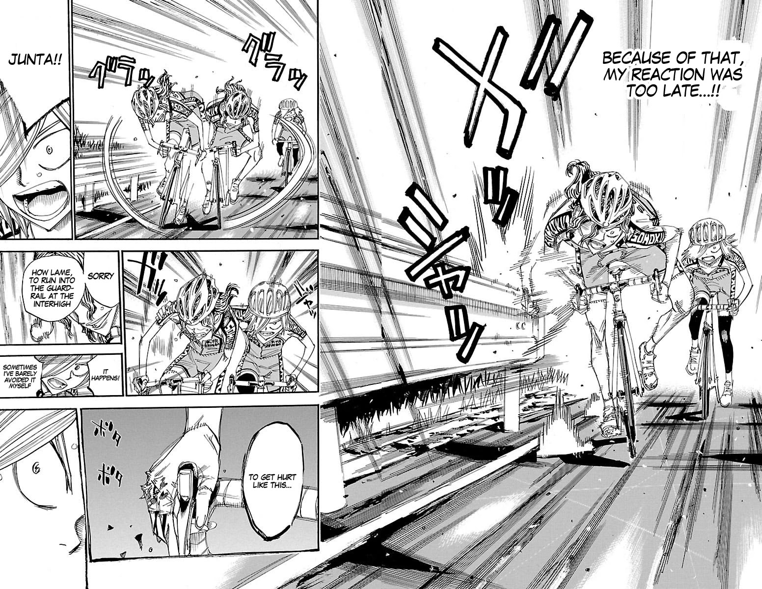 Yowamushi Pedal Chapter 438 page 12 - Chapter 438: Hiroshima's shark