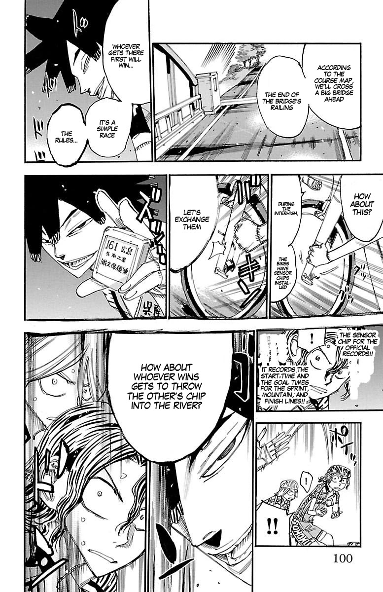 Yowamushi Pedal Chapter 438 page 15 - Chapter 438: Hiroshima's shark