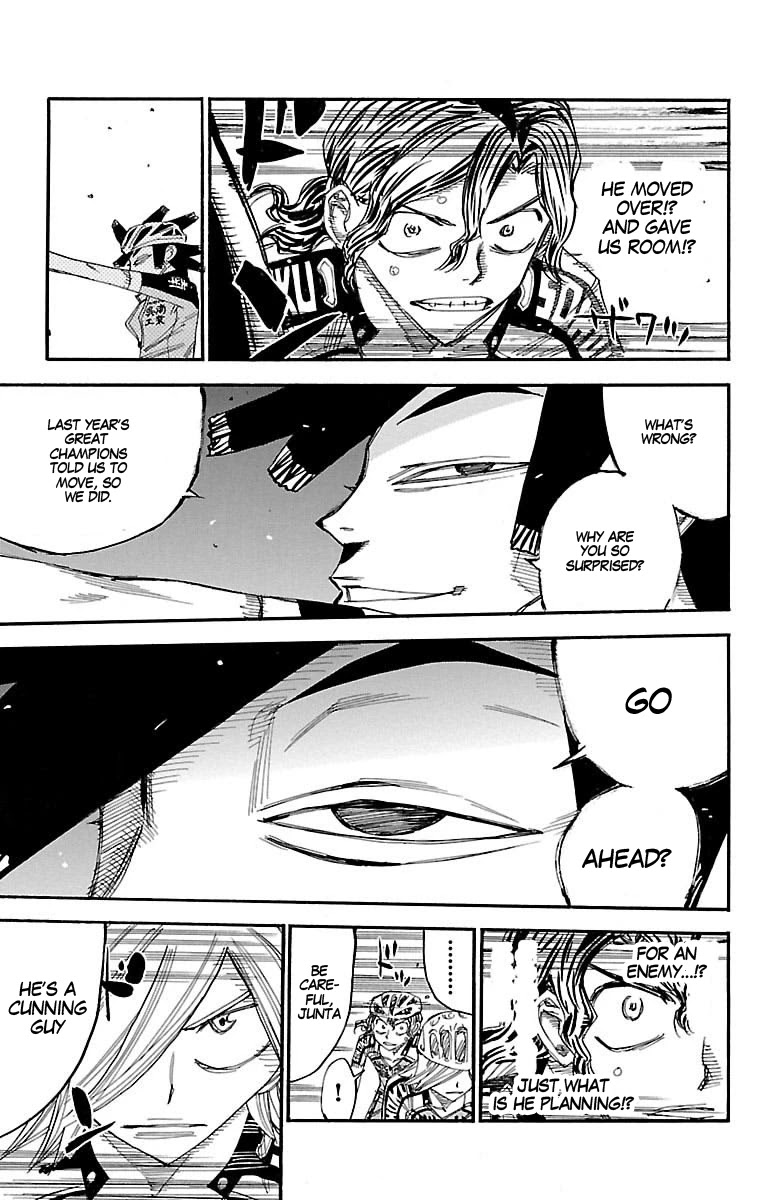 Yowamushi Pedal Chapter 438 page 4 - Chapter 438: Hiroshima's shark