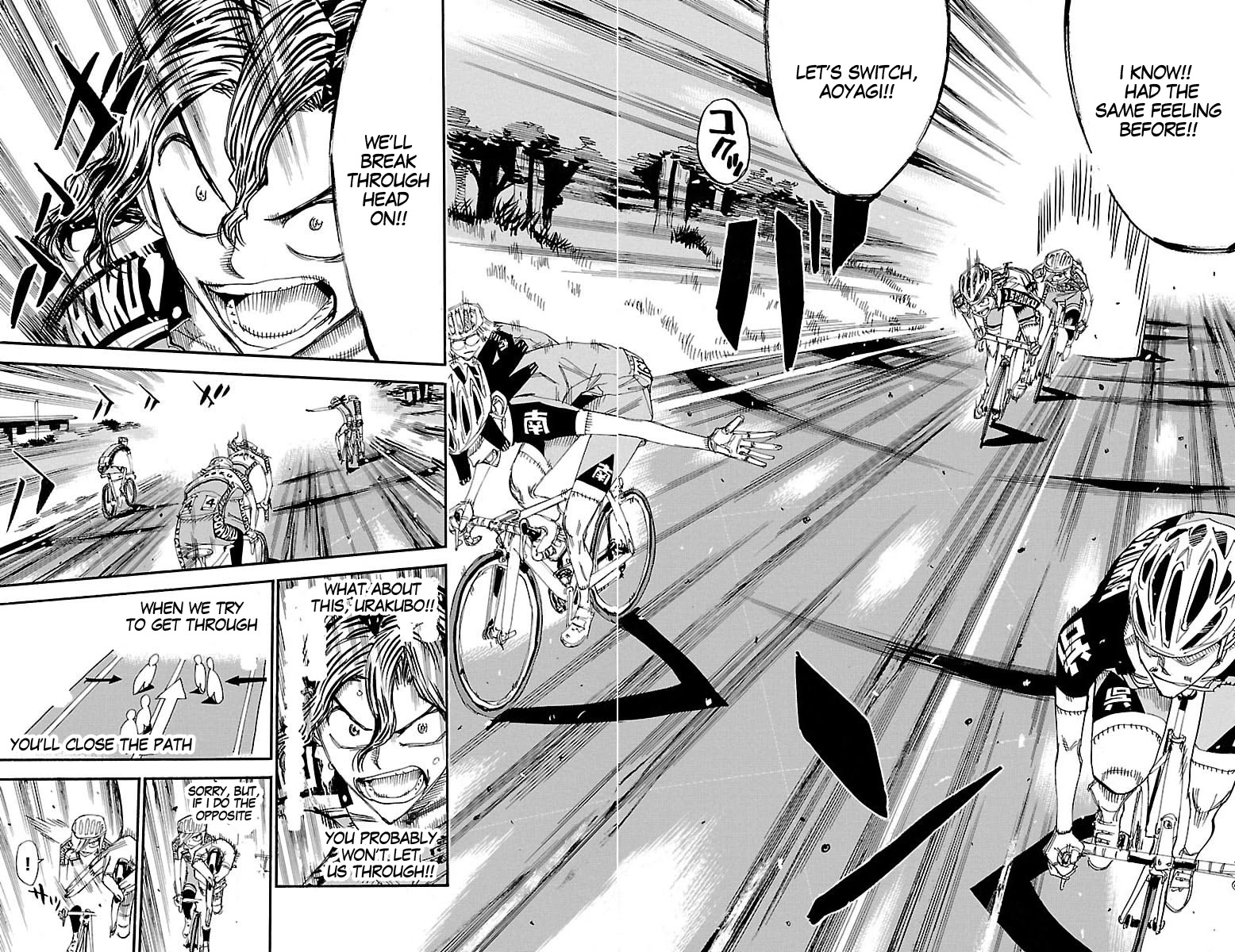 Yowamushi Pedal Chapter 438 page 5 - Chapter 438: Hiroshima's shark