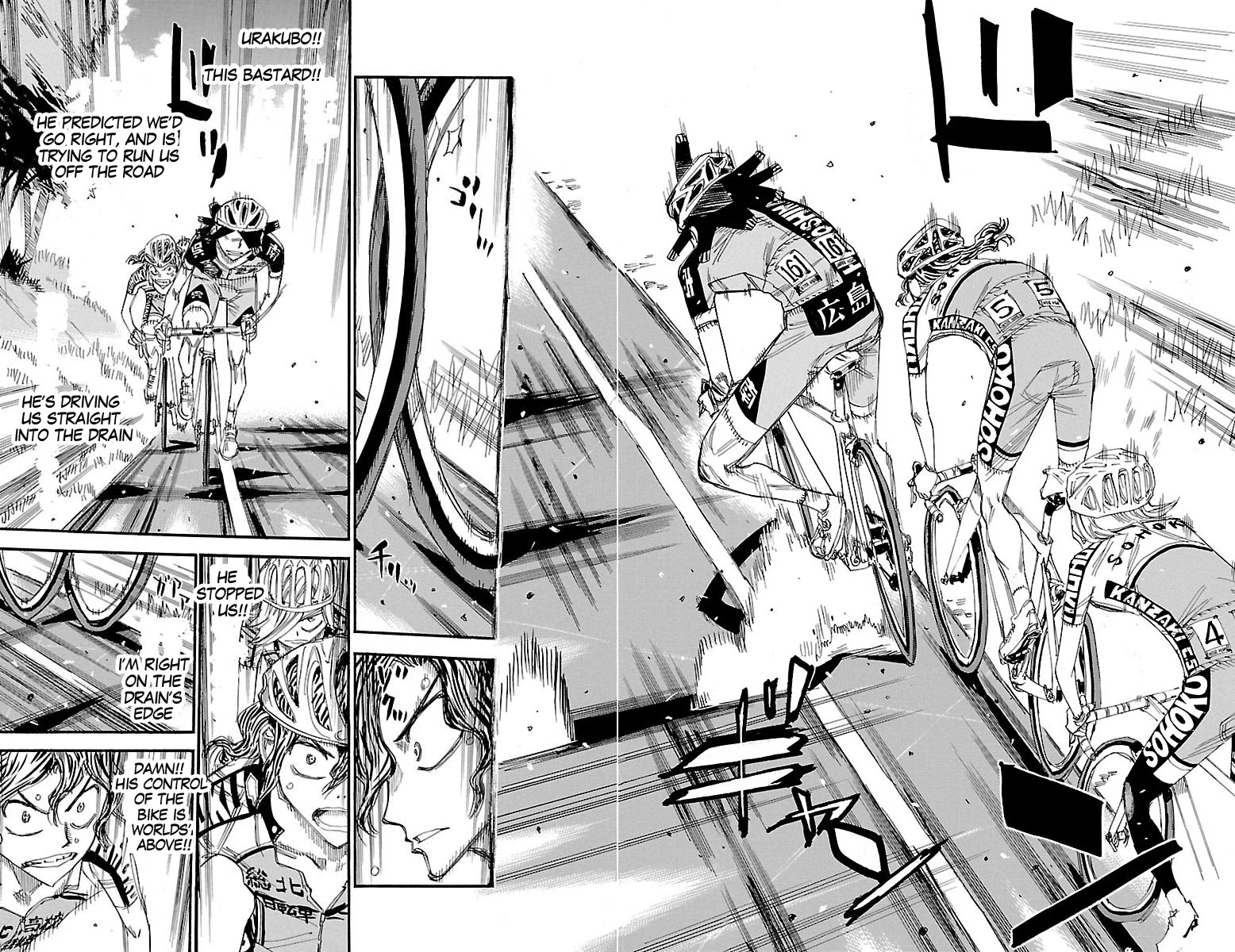 Yowamushi Pedal Chapter 438 page 7 - Chapter 438: Hiroshima's shark