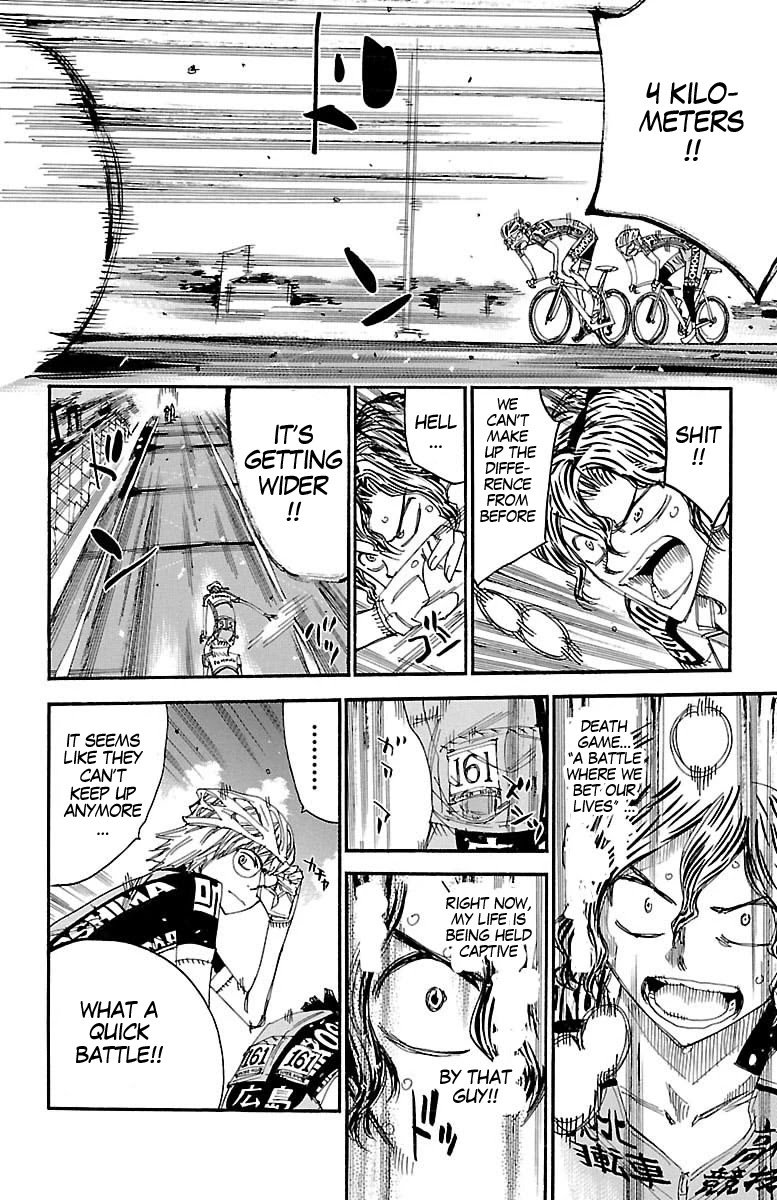 Yowamushi Pedal Chapter 439 page 15 - Chapter 439: Death game!!