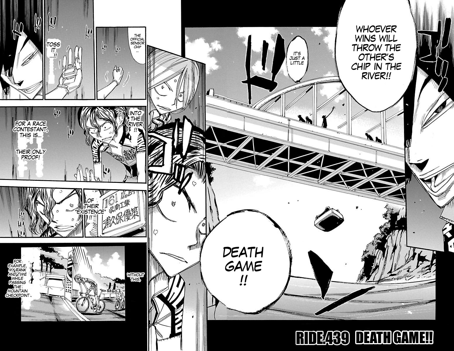 Yowamushi Pedal Chapter 439 page 2 - Chapter 439: Death game!!