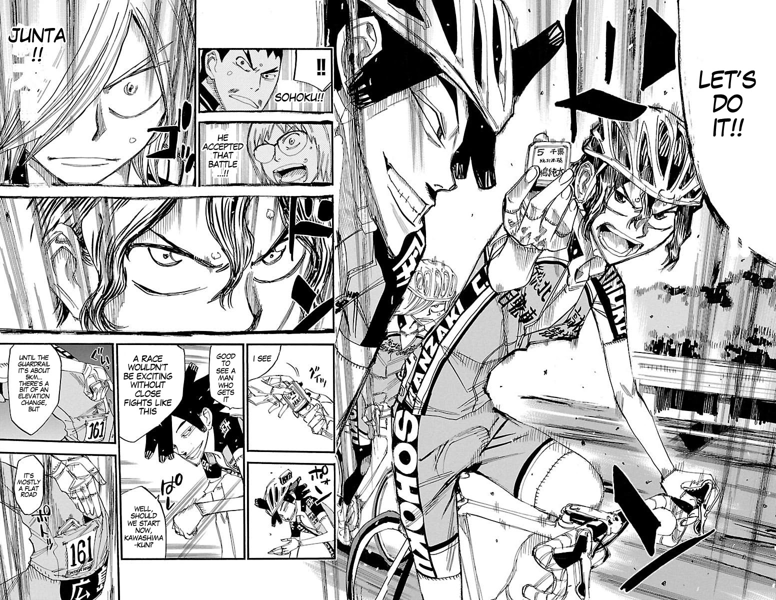 Yowamushi Pedal Chapter 439 page 7 - Chapter 439: Death game!!